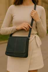 Timeless Carry Crossbody Leather Bag